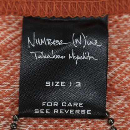 NUMBER (N)INE 2003 S/S-A/W Multi Cotton Shirt Size 3