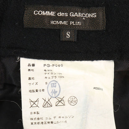 COMME des GARCONS 2002 AW Wool Blend Navy Pants Size S