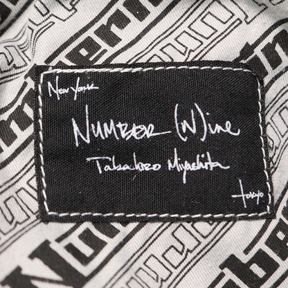 NUMBER (N)INE 2006A/W Black Cotton Casual Pants Size 4
