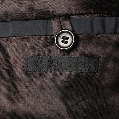Helmut Lang Black Nylon Blend Coat Size 44
