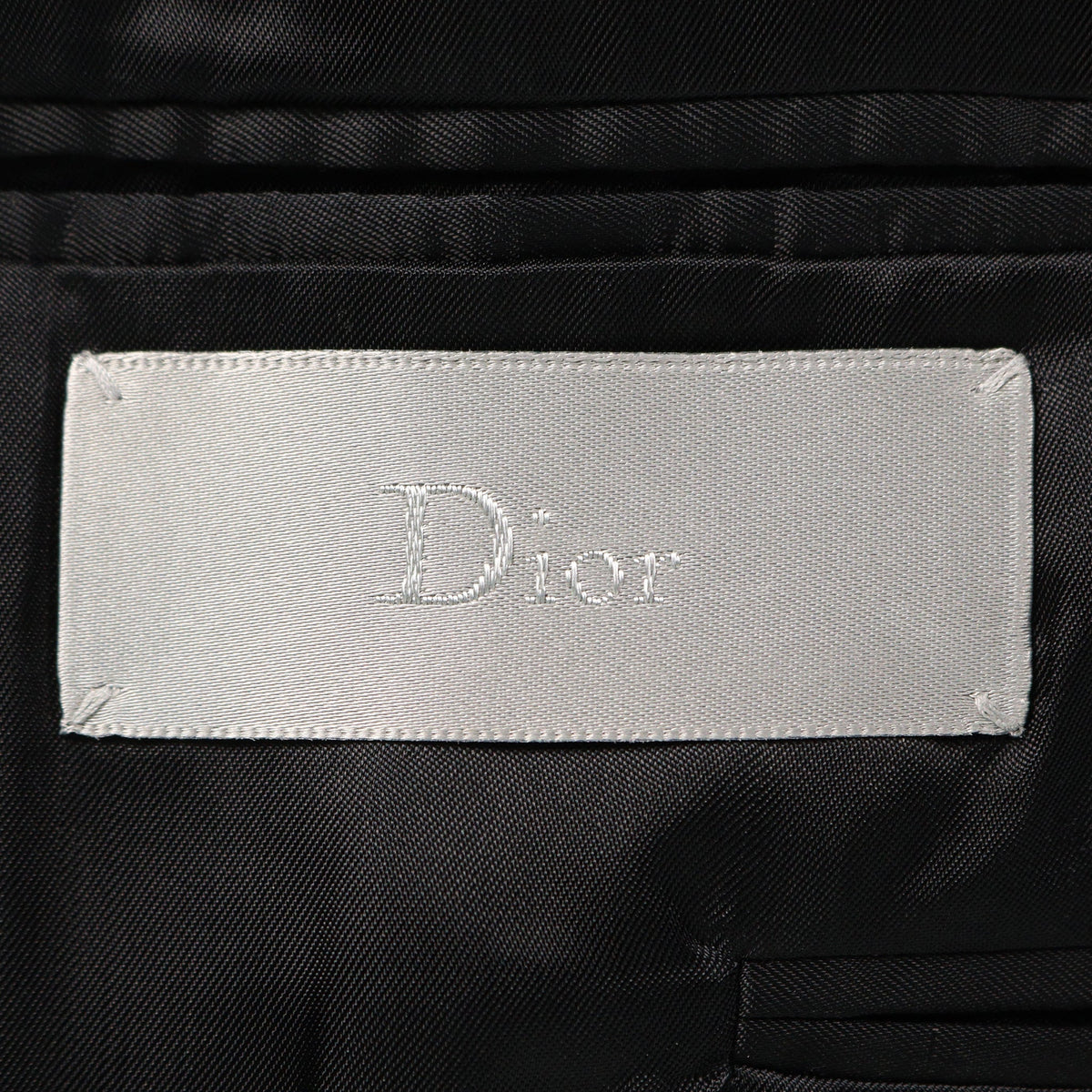Dior HOMME 2011SS Wool Navy Jacket Size 44