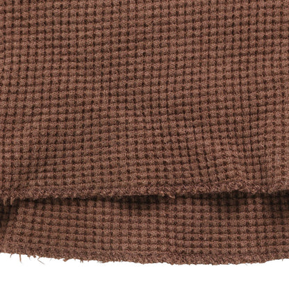 NUMBER (N)INE Cotton Long Sleeve Shirt Brown Size 4