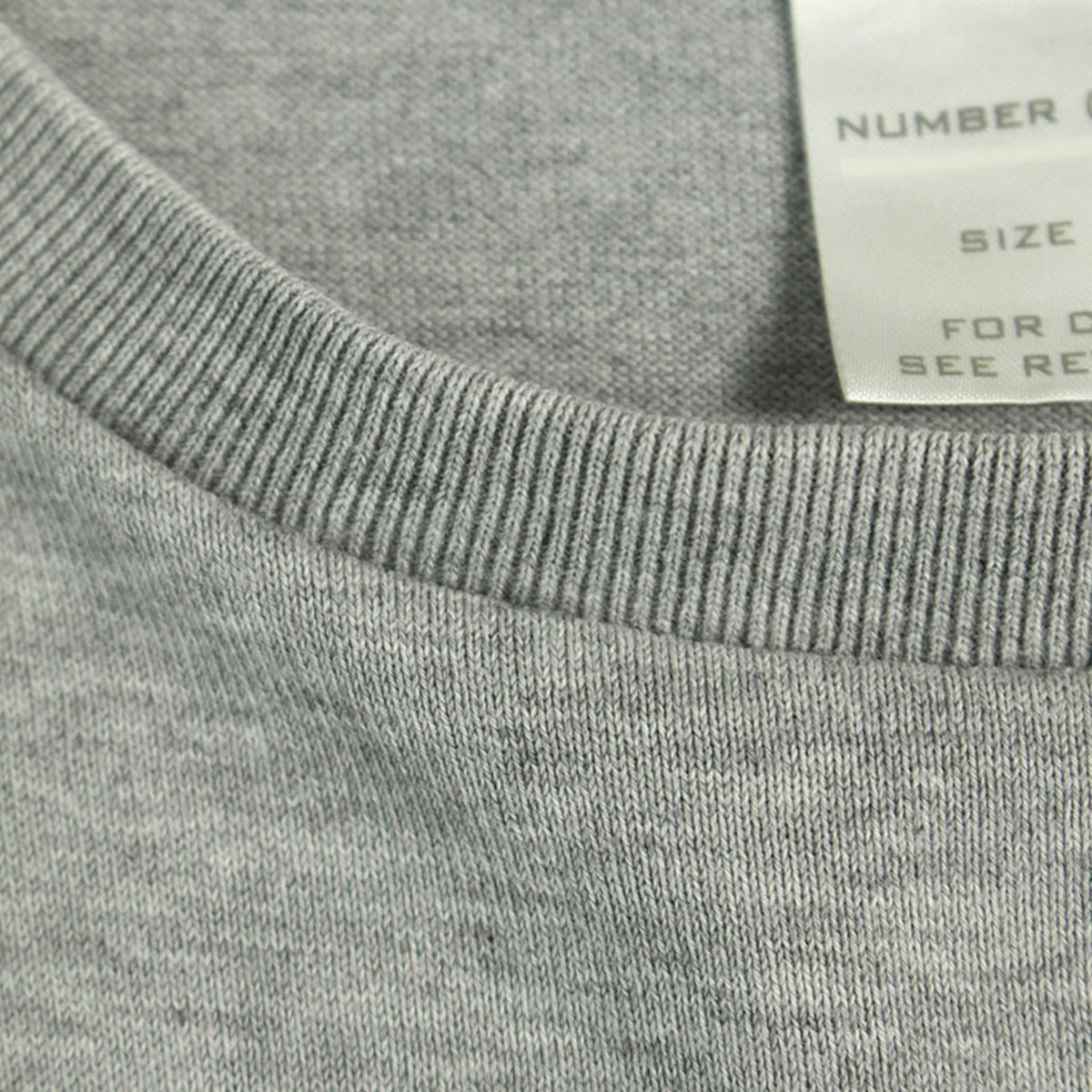 NUMBER (N)INE 2001AW Cotton T-Shirt Multi Size 3