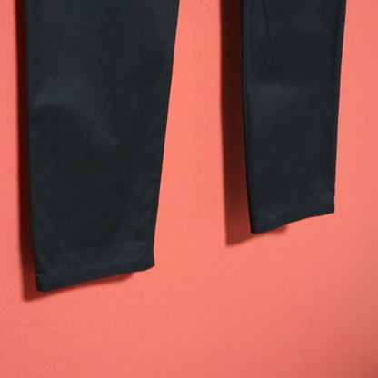 Yohji Yamamoto Black Button Fly Cotton Pants Size 2