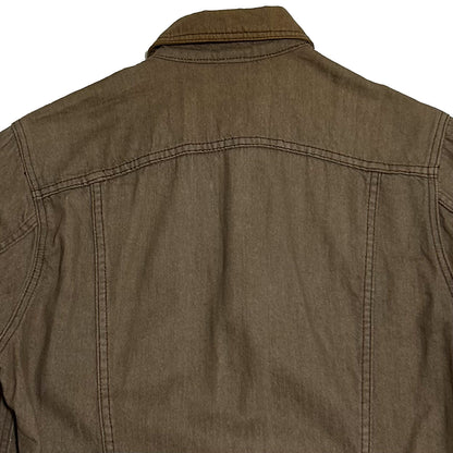 ARMANI EXCHANGE 90s Brown Trucker Jacket Size S
