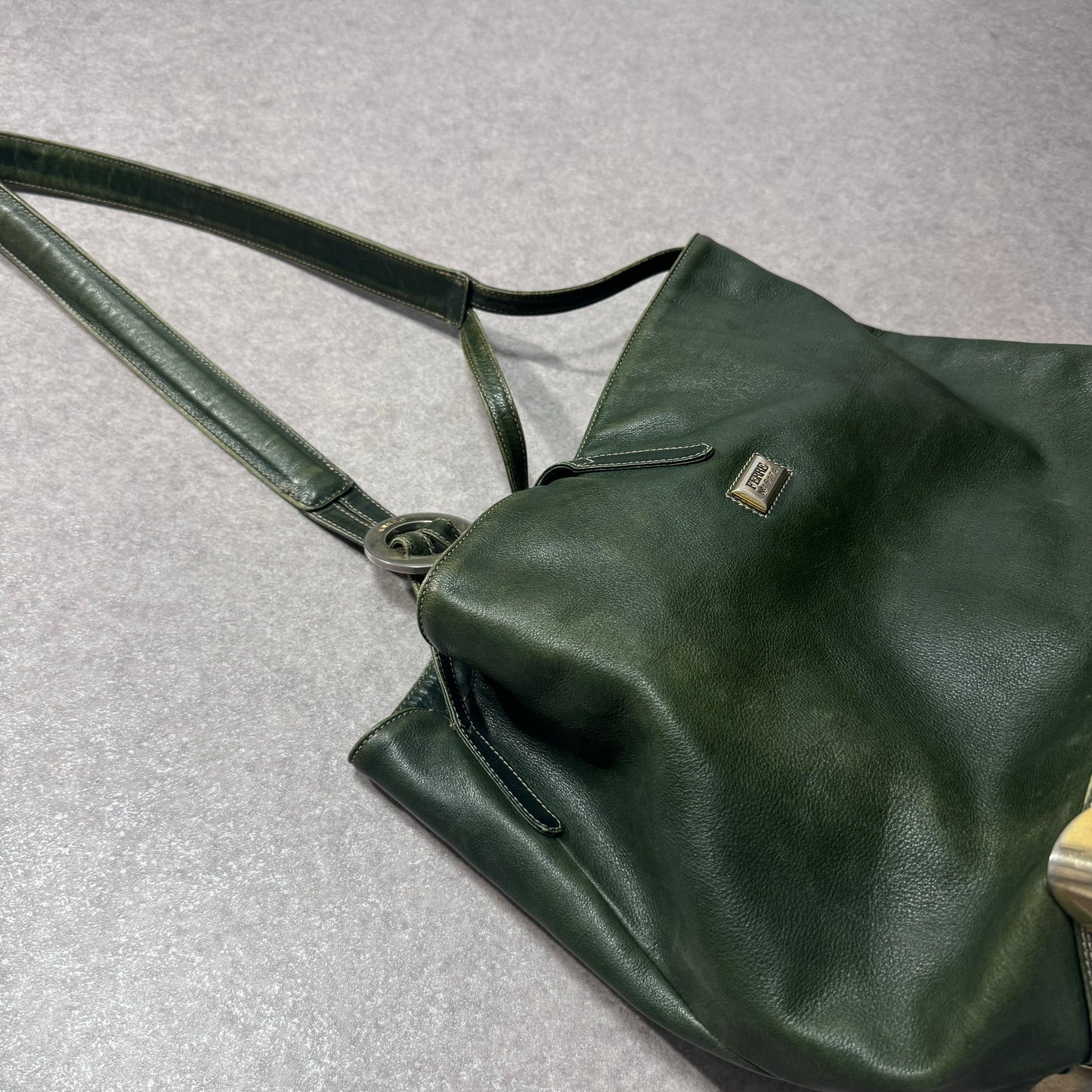 Gianfranco Ferre Green Bag