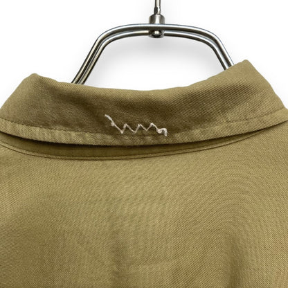 VISVIM 19SS USM ALBACORE SHIRT Long Sleeve Shirt Khaki Size 1