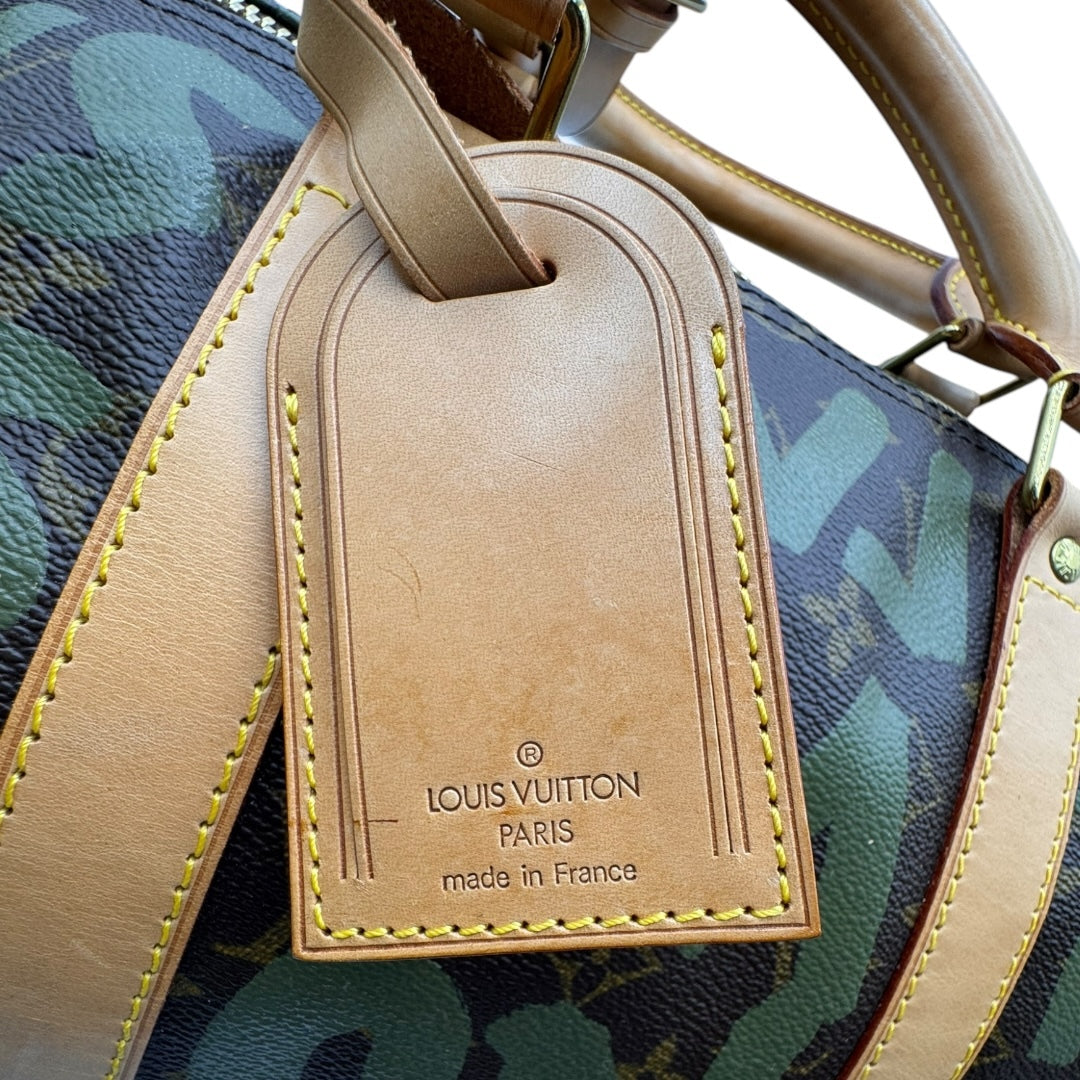 Louis Vuitton Monogram Leather Canvas Boston Bag