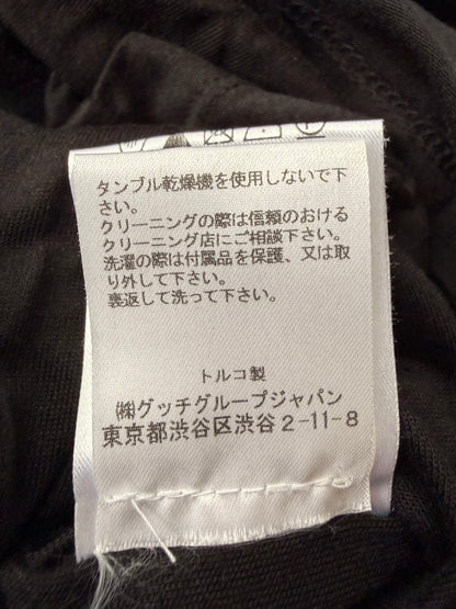 McQ Alexander McQueen SS12 Lyocell Drape Dress Black Size M