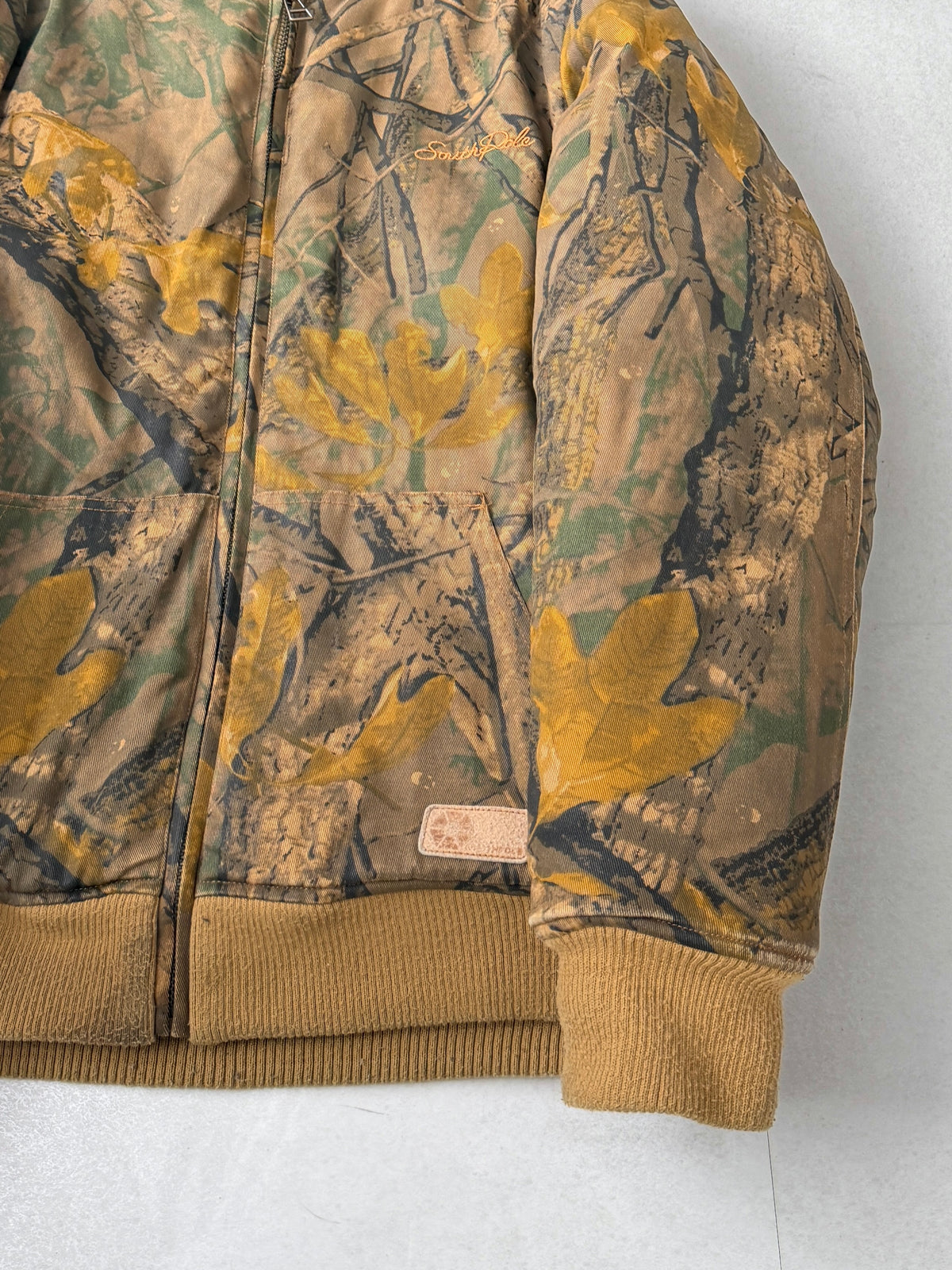 South Pole Real Tree Camo Zip Jacket Size L