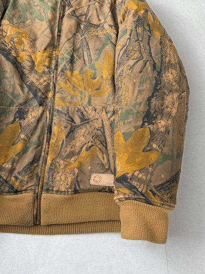 South Pole Real Tree Camo Zip Jacket Size L