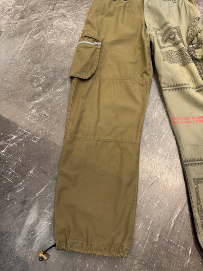 undercover 03SS Khaki Cotton Pants Size M