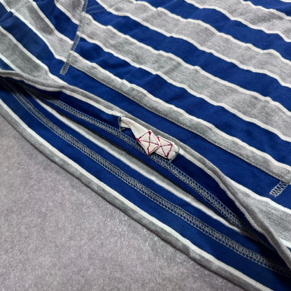 Junya Watanabe (2012ss) Multi Border Hoodie Size S