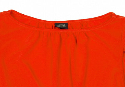 Jean Paul GAULTIER FEMME Side Open Blouse Orange Size 40
