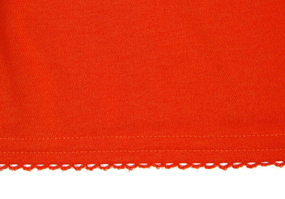Jean Paul GAULTIER FEMME Side Open Blouse Orange Size 40