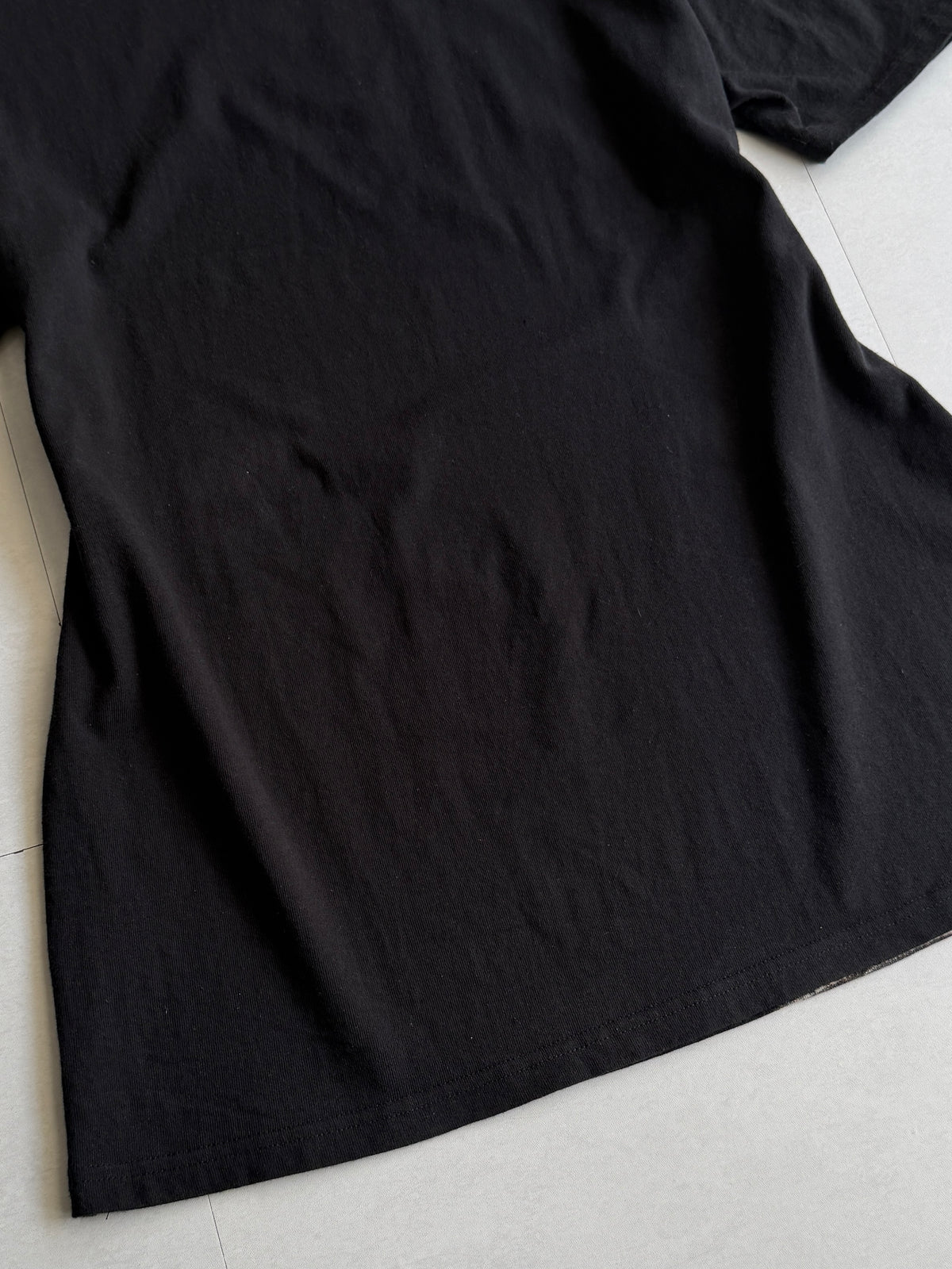 NO ID. BLACK Graveyard Raven Cotton T-Shirt Size ONE