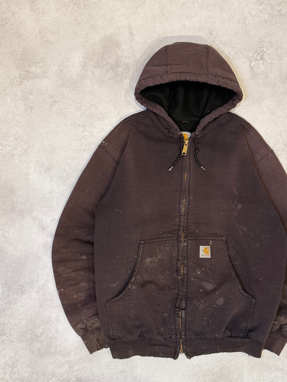 Parker carhartt 00s J149 Faded Brown Parka Size S