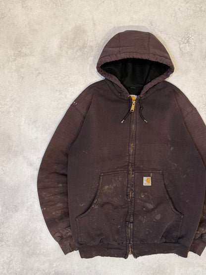 Parker carhartt 00s J149 Faded Brown Parka Size S