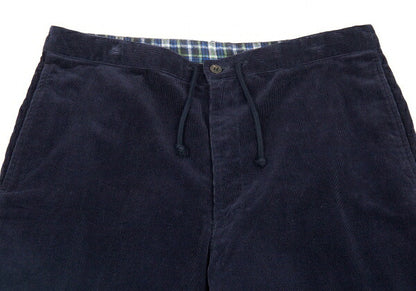 Papas Drawcord Hem Corduroy Cropped Pants Size 52LL