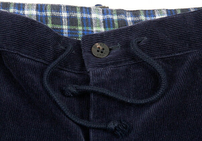 Papas Drawcord Hem Corduroy Cropped Pants Size 52LL