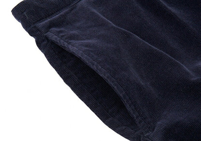 Papas Drawcord Hem Corduroy Cropped Pants Size 52LL