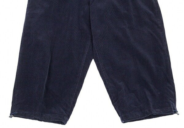 Papas Drawcord Hem Corduroy Cropped Pants Size 52LL