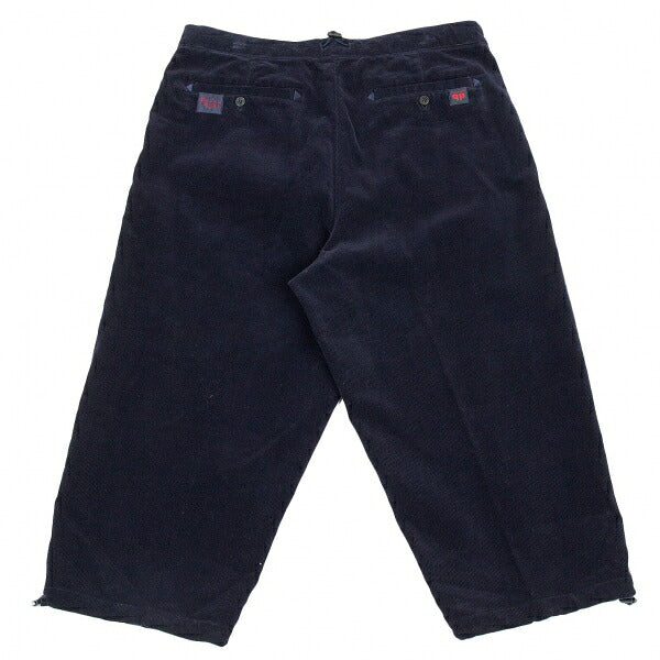 Papas Drawcord Hem Corduroy Cropped Pants Size 52LL