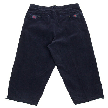 Papas Drawcord Hem Corduroy Cropped Pants Size 52LL
