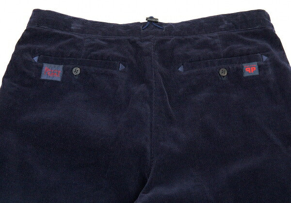 Papas Drawcord Hem Corduroy Cropped Pants Size 52LL