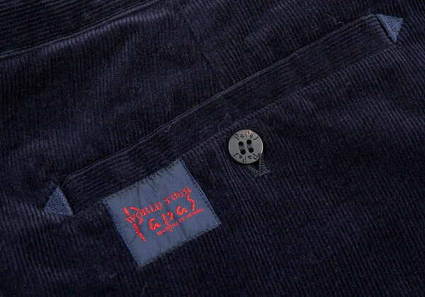 Papas Drawcord Hem Corduroy Cropped Pants Size 52LL