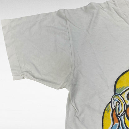 unknown 80s Print T-Shirt White Size S