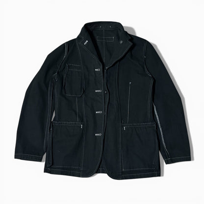 Comme des Garcons 03SS HOMME Cuba Cotton Jacket Black Size S