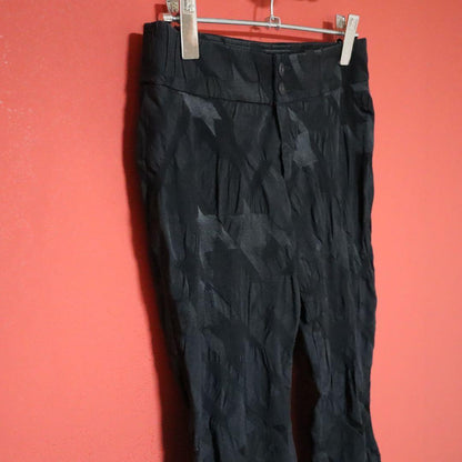 ISSEY MIYAKE 00s Houndstooth Wrinkle Wide Pants Size 1