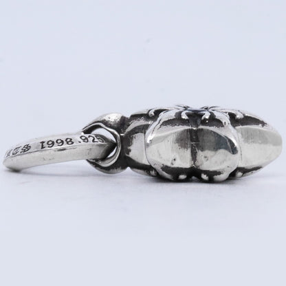 CHROME HEARTS Star Charm SAP Sapphire Necklace Silver Size F