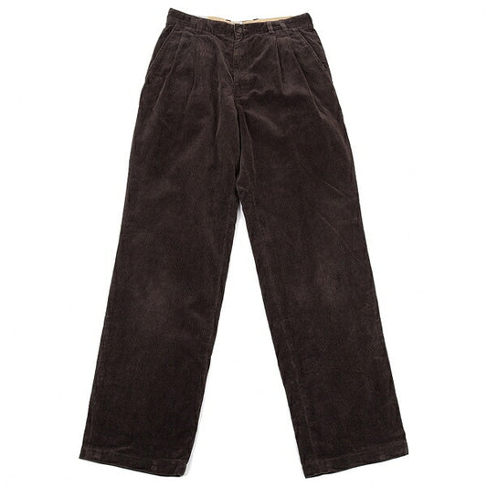 Papas Cotton Corduroy Pants Brown Size 46S