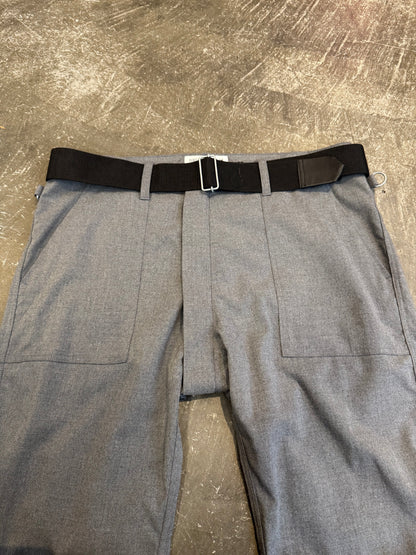 PEEL&LIFT Gray Polyester Blend Pants Size L