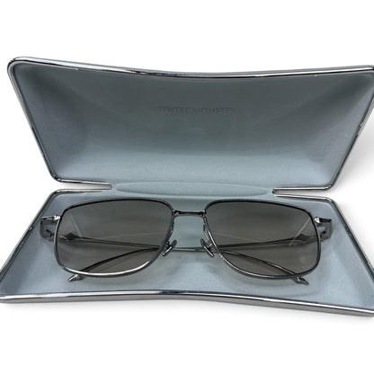GENTLE MONSTER Academya 02 Metal Frame Square Sunglasses