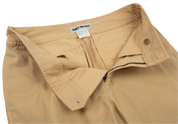 ISSEY MIYAKE Cotton Pants Beige Size 1