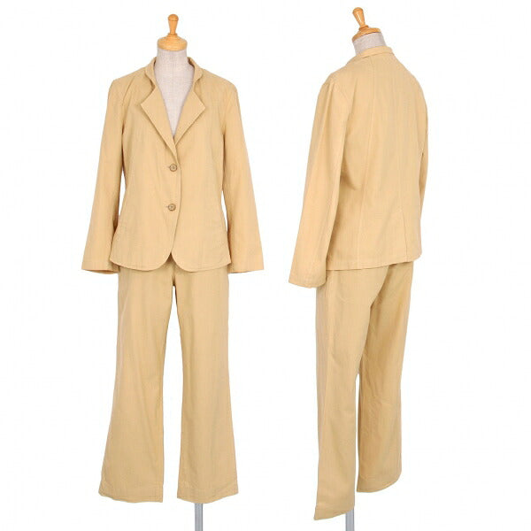 ISSEY MIYAKE Cotton Pants Beige Size 1