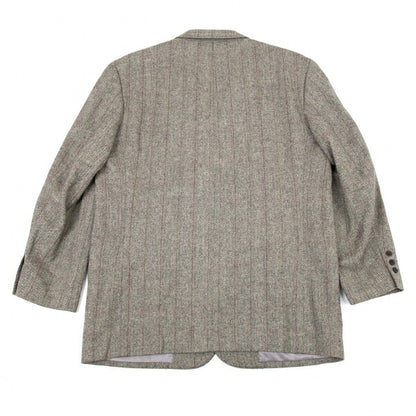 Papas ARLING Wool Stripe Herringbone Jacket Gray Size M