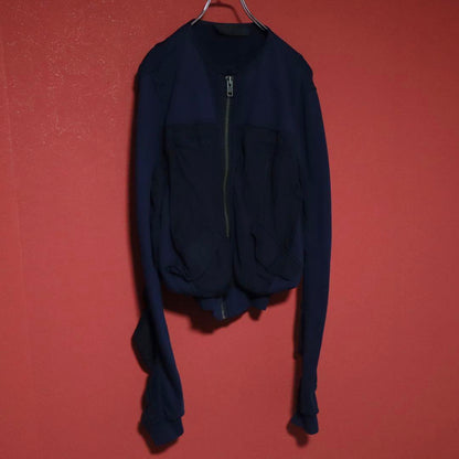 Haider Ackermann 17AW Collarless Jersey Zip Jacket Size XS