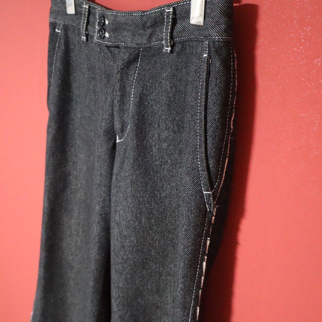 Comme des Garcons tricot Raw Edge Flare Jeans Size S