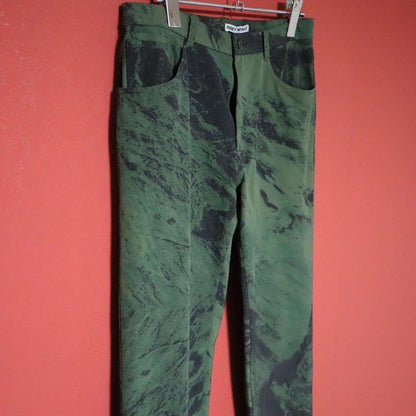 Issey Miyake 99AW Marble Print Pants Size L