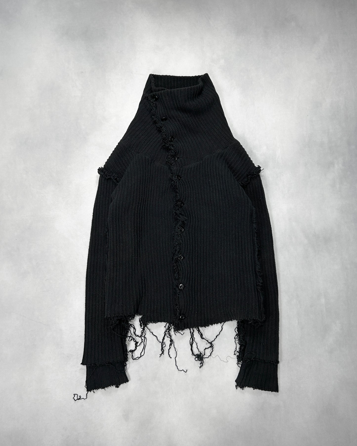 The Viridi-anne Asym Deconstructed Cardigan Size 48