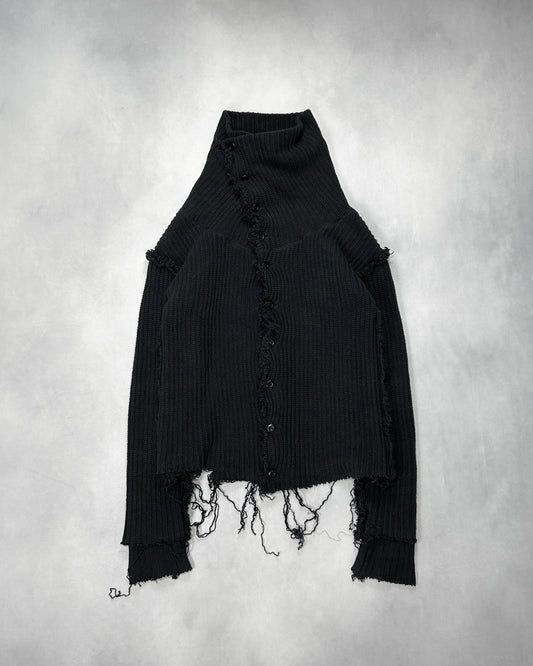 The Viridi-anne Asym Deconstructed Cardigan Size 48