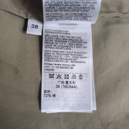 Bottega Veneta Deformed Lace Up Oversized L/S Shirt Size 38