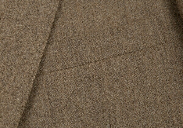 Papas Gouaberu Wool Cashmere Tailored Blazer Mocha Size LA