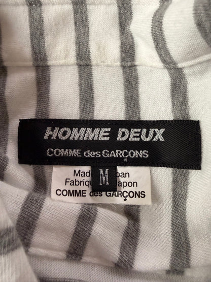 COMME des GARCONS HOMME DEUX SS17 Border S/S Shirt Size M