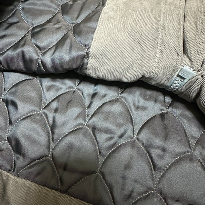 Christian Dior Khaki Military Quilted Hooded Coat