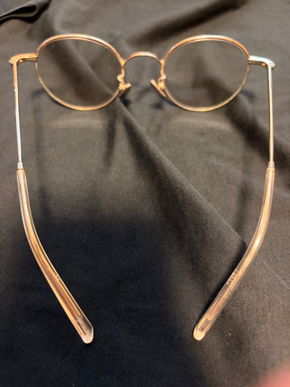 A.D.S.R. LOU Classic Gold Lt Yellow Lens Sunglasses Size ONE SIZE